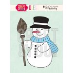 CW077 Die-Snowman-bałwanek 