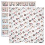 Cotton Winter -Scrap Boys- double sided paper 30,5x30,5cm