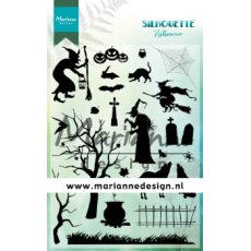 CS1039 Clear Stamp - Silhoutte Hallowen