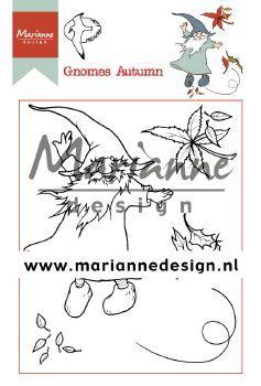 HT1647 Stemple silikonowe - Gnomes autumn