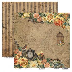 Industrial Romance -Scrap Boys- double sided paper 30,5x30,5cm