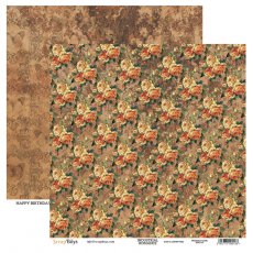 Industrial Romance -Scrap Boys- double sided paper 30,5x30,5cm