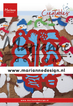 LR0631 Creatable Die- Marianne Design