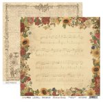 FLOWERS STORY-Scrap Boys- double sided paper 30,5x30,5cm
