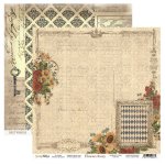 FLOWERS STORY-Scrap Boys- double sided paper 30,5x30,5cm