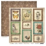 FLOWERS STORY-Scrap Boys- double sided paper 30,5x30,5cm