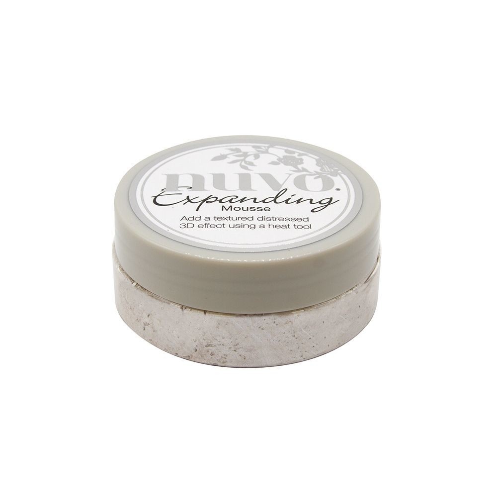 1700N Mus Nuvo Embellishment expanding Mousse- worn linen