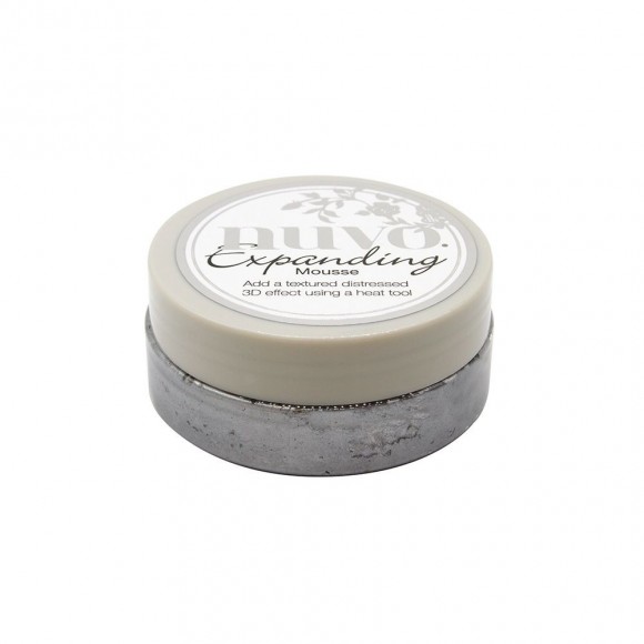 1702N Mus Nuvo Embellishment expanding Mousse- grey matter