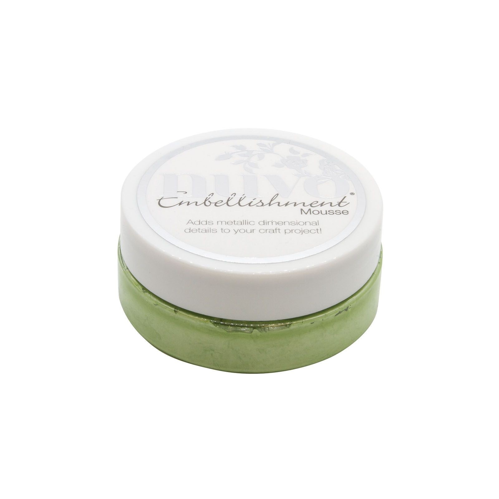 832N Mus Nuvo Embellishment Mousse-forest green