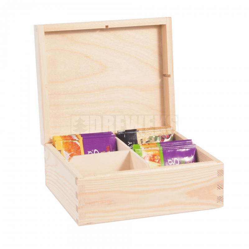 PH304 Tea box - 4 compartments