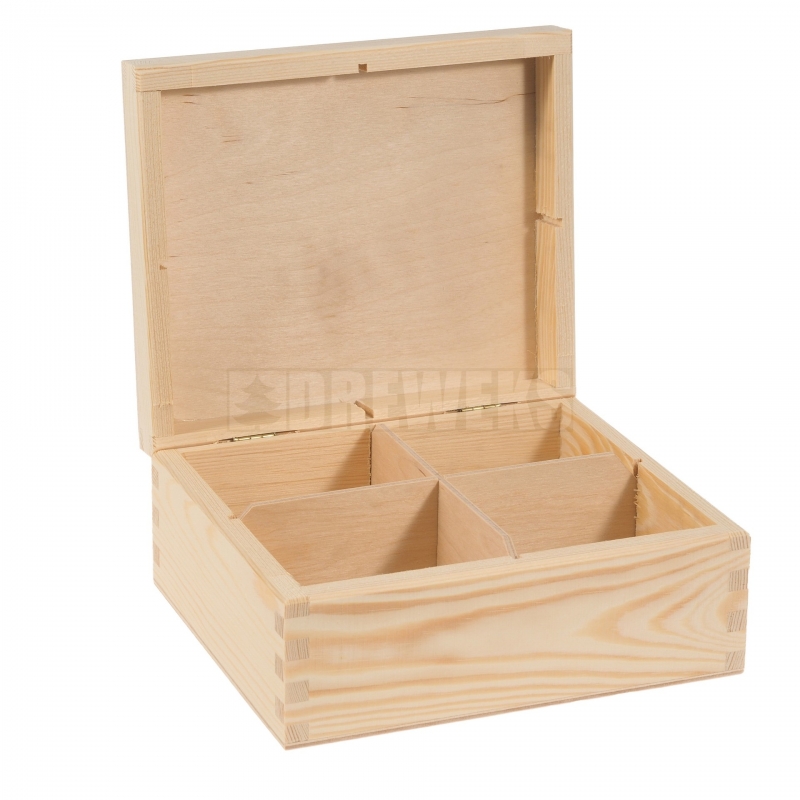 PH304 Tea box - 4 compartments