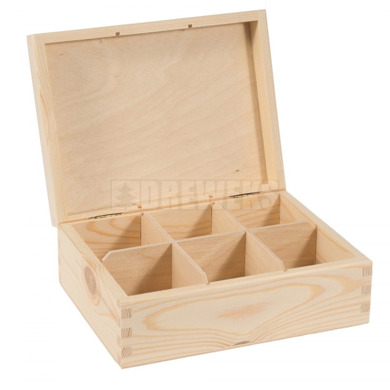 PH306 Tea box - 6 compartments