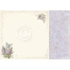 PD26001 Double-sided paper 30,5x30,5cm-New Beginnings-Dreams of lilacs