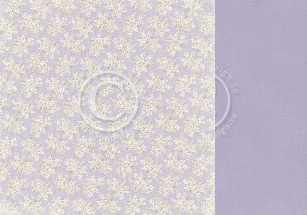 PD26010 Double-sided paper 30,5x30,5cm-New Beginnings-Graceful blooms