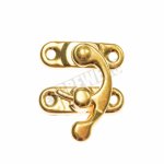 X120P Lock with hook - golden 