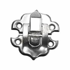 X131P Clasp - silver - 100pcs