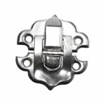 X131P Clasp - silver - 100pcs
