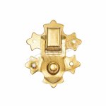X30 Decorative lock 29x37mm - brass