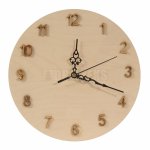 ZE715 Circle clock + digits set