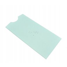 ID-3097 Pouch pocket voucher invitation blue DL GoatBox