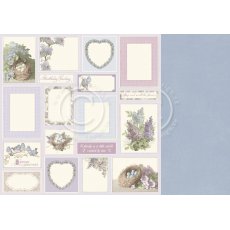 PD26012 Double-sided paper 30,5x30,5cm-New Beginnings-The early bird