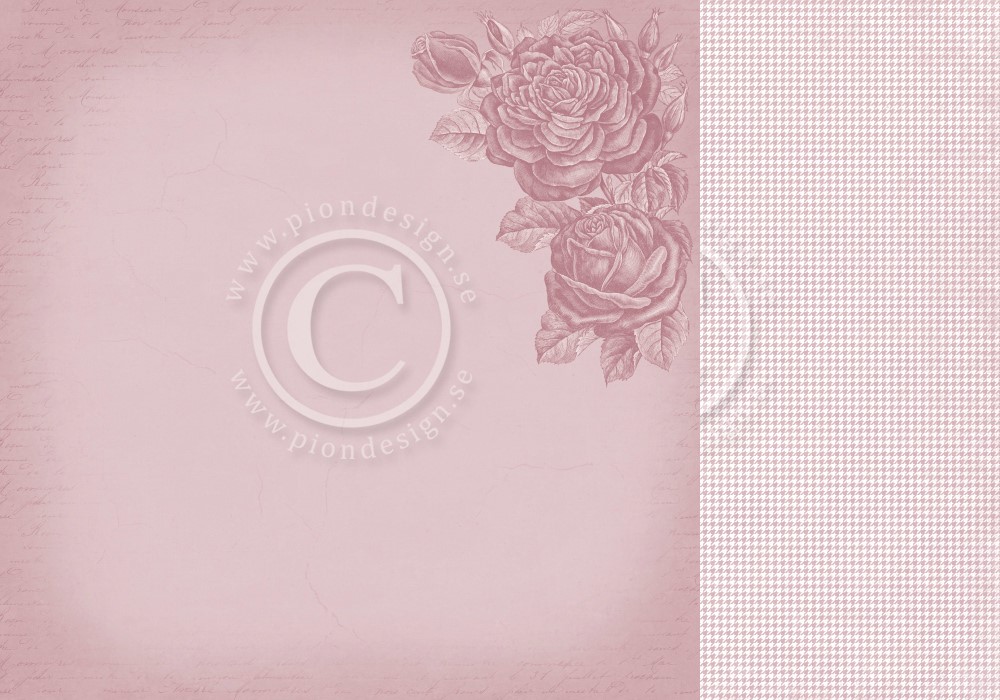 PD28001 Double-sided paper 30,5x30,5cm-Everlasting Memories-Timeless roses