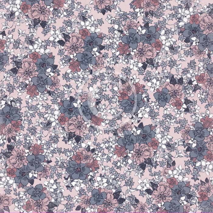 PD28010 Double-sided paper 30,5x30,5cm-Everlasting Memories-Everlasting blooms