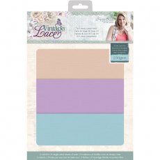S-VL-LINEN Vintage Lace - A4 Luxury Linen Card