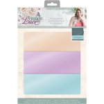 S-VL-PEARL Vintage Lace - A4 Luxury Pearl Card