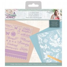 S-VL-RUB Rub Ons - Vintage Lace 