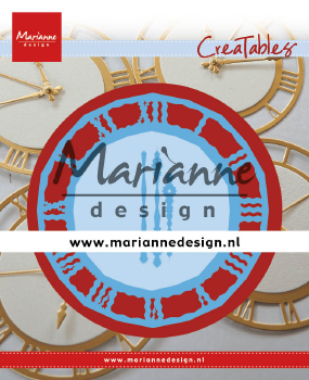 LR0636 Marianne Design - CreaTables Metal Die - Clock