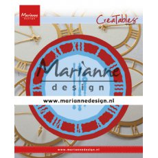 LR0636 Marianne Design - CreaTables  Metal Die - Clock