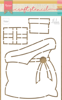PS8047 Mask - Marianne Design - Presents Bag by Marleen