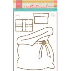 PS8047 Mask - Marianne Design - Presents Bag by Marleen