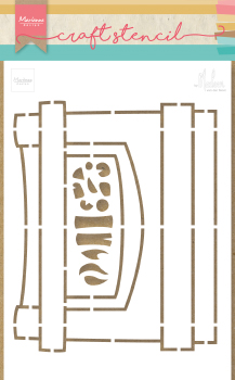 PS8048 Mask - Marianne Design - Fire Place by Marleen