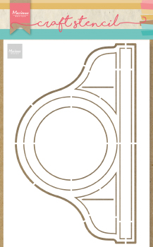 PS8049 Mask - Marianne Design - Pendule