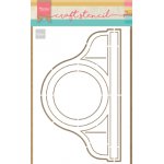 PS8049 Mask - Marianne Design - Pendule