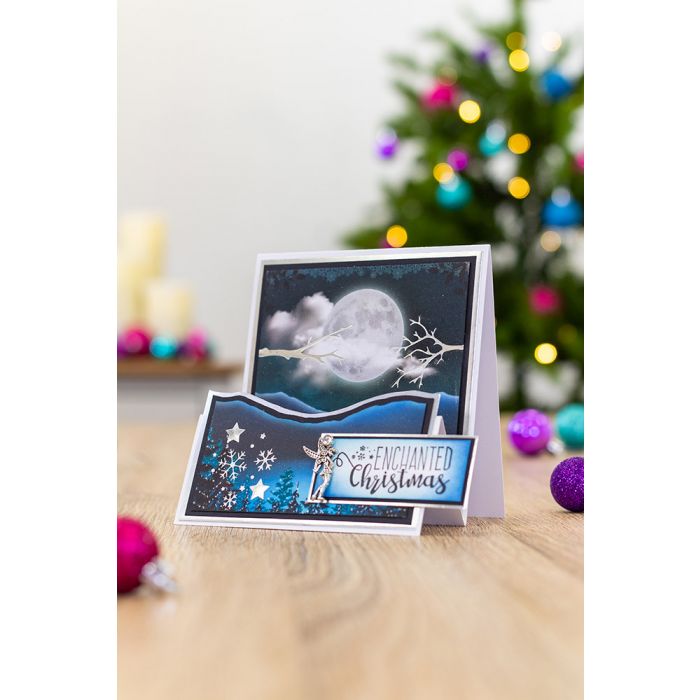 S-EC-FS-GLIST Enchanted Christmas Foil Stamp Die - Glistening Branches