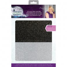 S-EC-GLIT2PK  Enchanted Christmas A4 -  Luxury Glitter Card