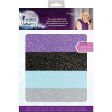 S-EC-GLITTER Enchanted Christmas A4 -  Luxury Glitter Card