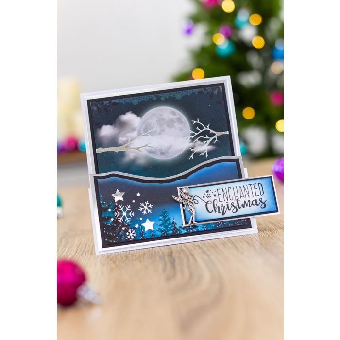 S-EC-WBS-WINE Enchanted Christmas Block Stamps - Winter Embellishments