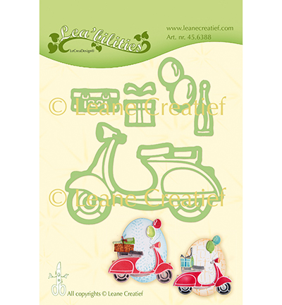 45.6388 Metal Die Leane Creatief - Scooter