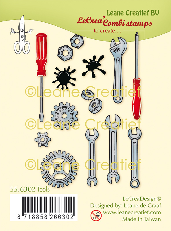 55.6302 Leane Creatief Acrylic Stamp - Tools