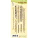 55.6319 Leane Creatief Acrylic Stamp - Wheel tracks