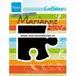 CR1491 Metal Die Marianne Design - CrafTables - Puzzle Piece
