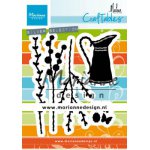 CR1499 Metal Die Marianne Design - CrafTables - Flower jug by Marleen