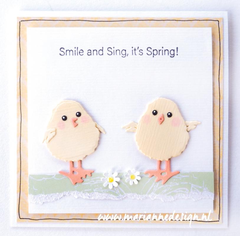 CR1501 Metal Die Marianne Design - CrafTables - Punch die Daisies