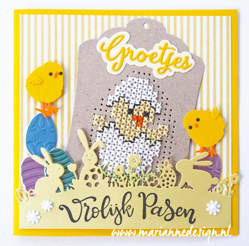 CR1501 Metal Die Marianne Design - CrafTables - Punch die Daisies