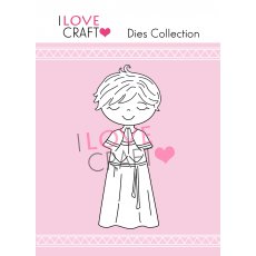 D028 METAL DIE-COMMUNION BOY 2