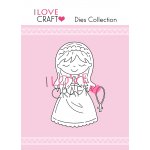 D029 METAL DIE-COMMUNION GIRL 2